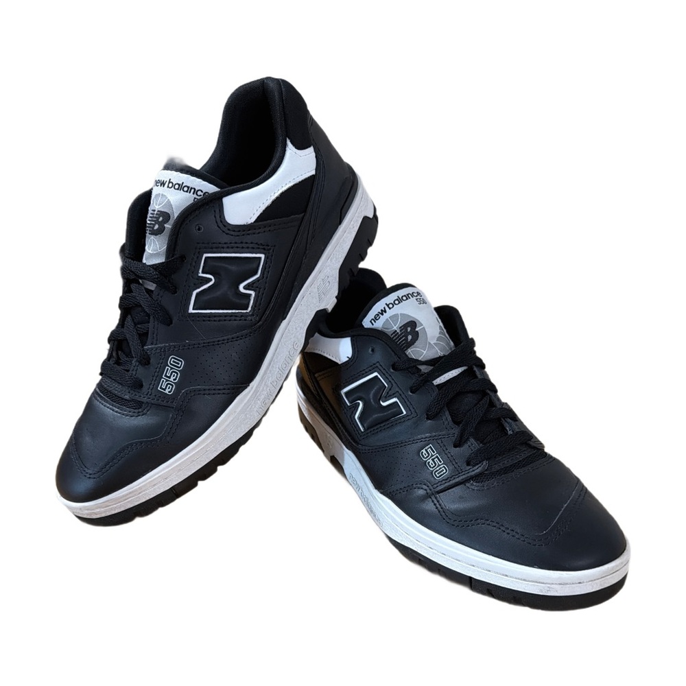 New Balance BB550 Men's Black Sneakers size 10.5 EUC 2X